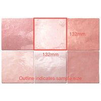132x132 Maria Rose Mallow Gloss Tile
