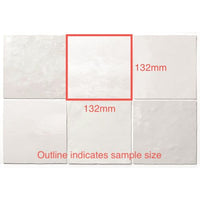 132x132 Maria White Gloss Tile