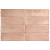 50x150 Giulia Orchard Pink Gloss Tile