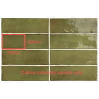 50x150 Giulia Verde Gloss Tile