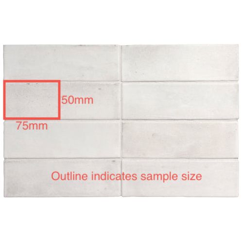 50x150 Giulia White Matt Tile