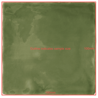 100x100 Andrea Olive Gloss Tile