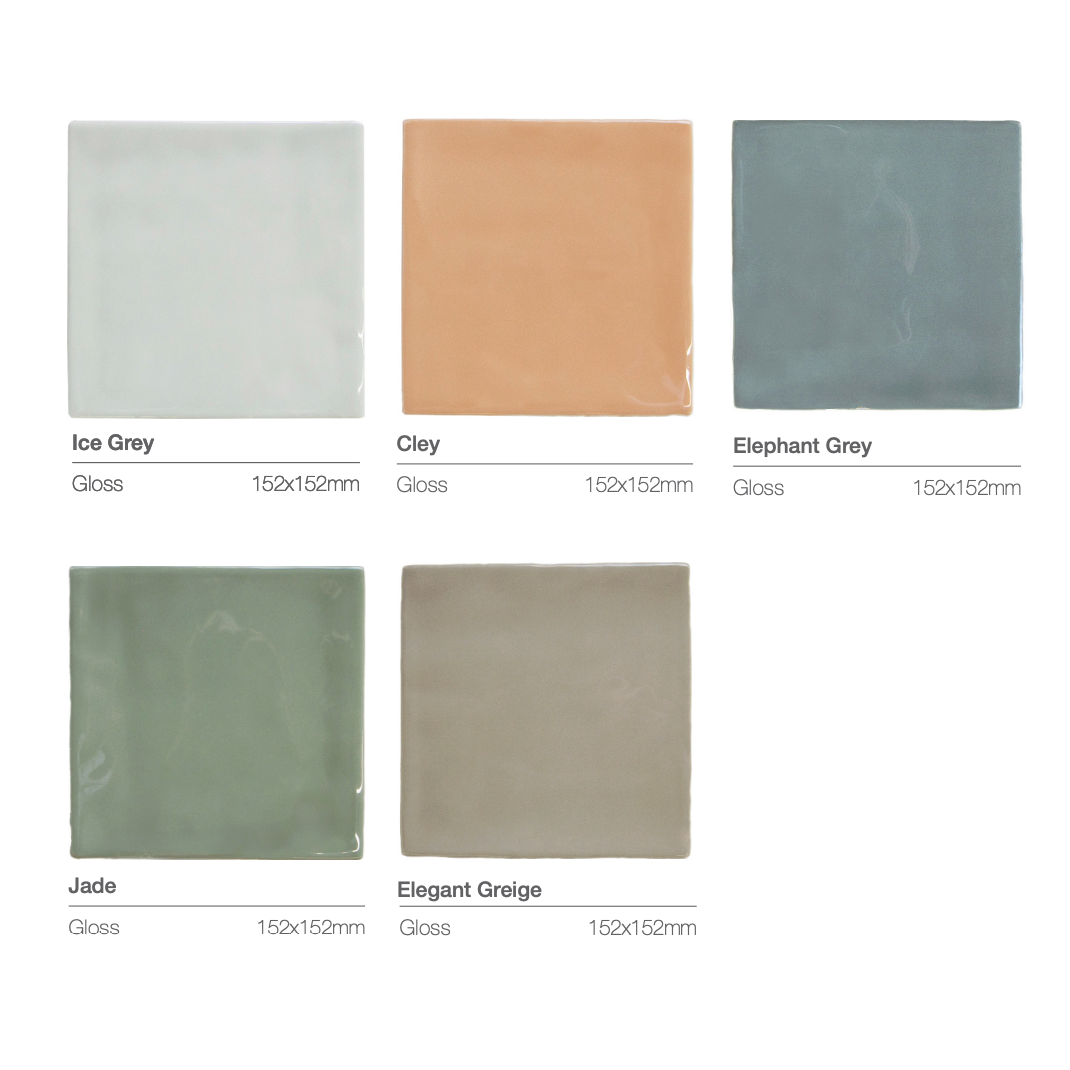 152x152 Lucente Cley Gloss Tile