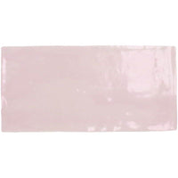 75x150 Andrea Soft Pink Gloss Tile