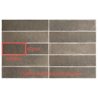 60x246 Mario Cacao Matt Tile